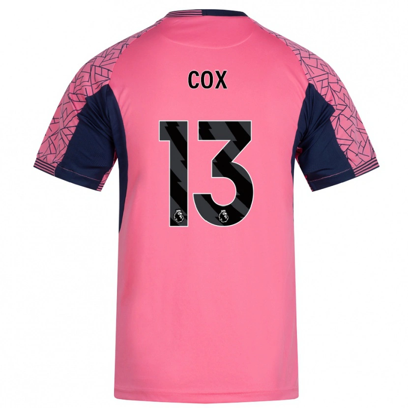 Danxen Women Matthew Cox #13 Pink Black Goalkeeper Jersey 2025/26 T-Shirt
