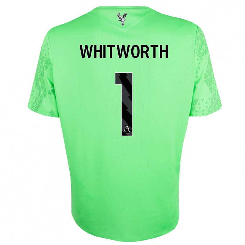 Danxen Women Harry Whitworth #1 Green Black Goalkeeper Jersey 2025/26 T-Shirt