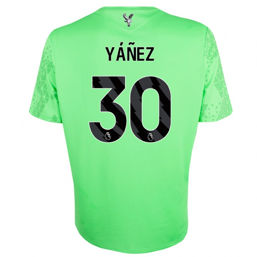 Danxen Women Shae Yáñez #30 Green Black Goalkeeper Jersey 2025/26 T-Shirt