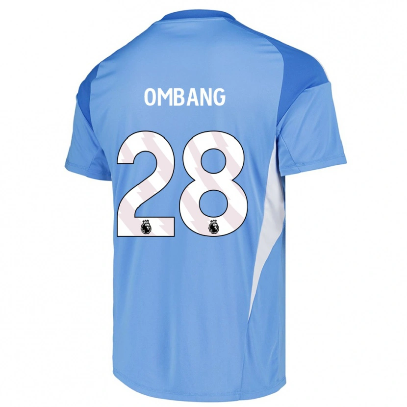 Danxen Women Darryl Ombang #28 Sky Blue White Goalkeeper Jersey 2025/26 T-Shirt
