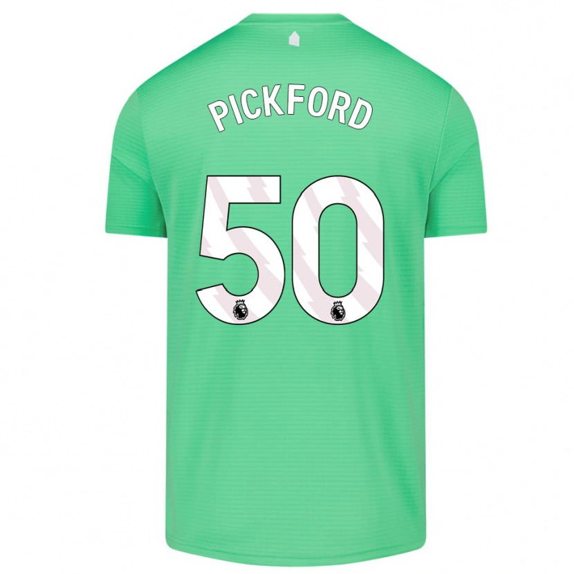 Danxen Women George Pickford #50 Medium Green Goalkeeper Jersey 2025/26 T-Shirt