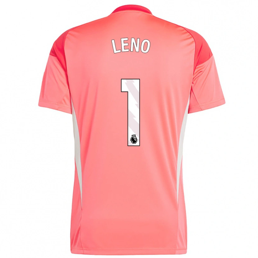 Danxen Women Bernd Leno #1 Red White Goalkeeper Jersey 2025/26 T-Shirt
