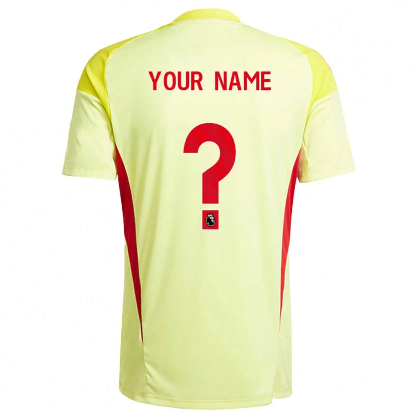 Danxen Women Nottingham Forest Light Yellow Orange Goalkeeper Jersey 2025/26 T-Shirt