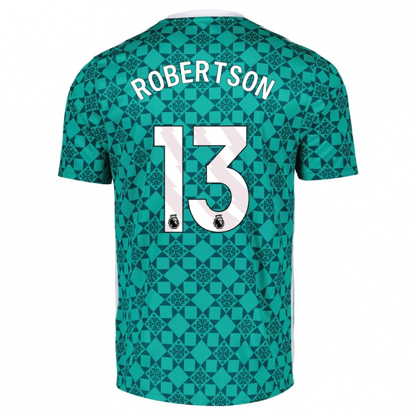 Danxen Women Finley Robertson #13 Green White Goalkeeper Jersey 2025/26 T-Shirt