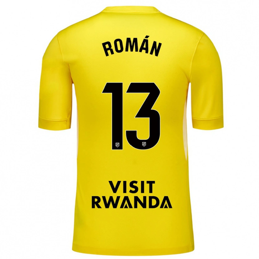 Danxen Women Francis Holgado #13 Yellow Black Goalkeeper Jersey 2025/26 T-Shirt