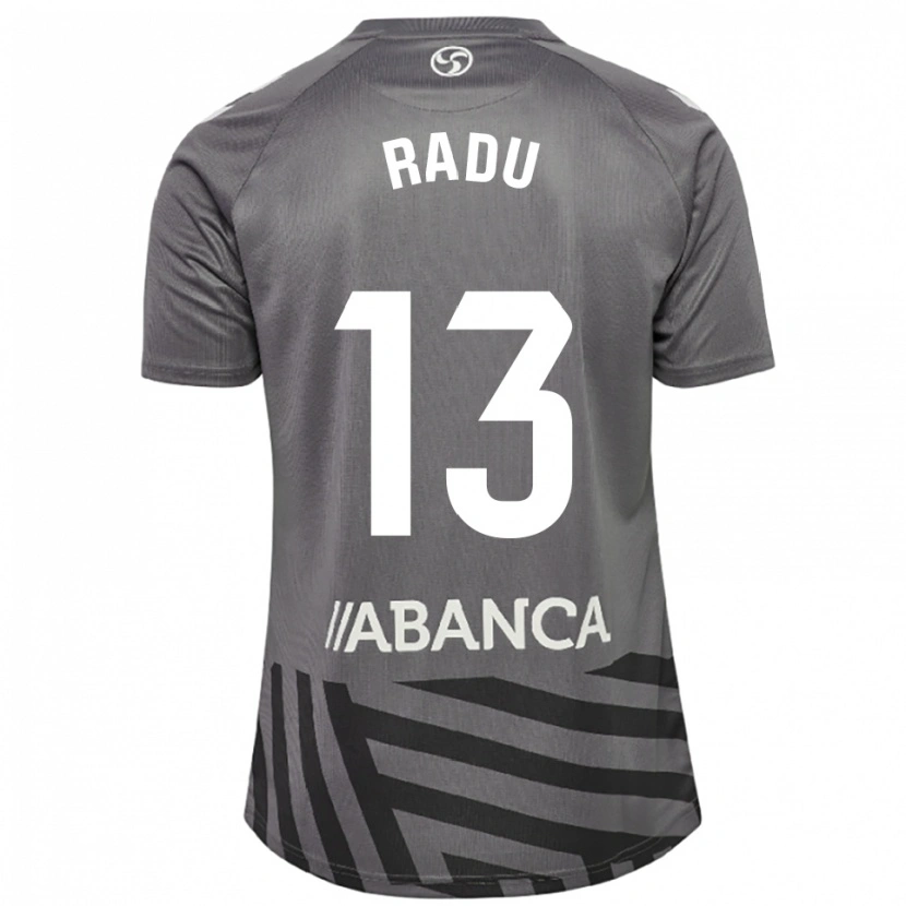 Danxen Women Ionuț Radu #13 Dark Gray Black Goalkeeper Jersey 2025/26 T-Shirt