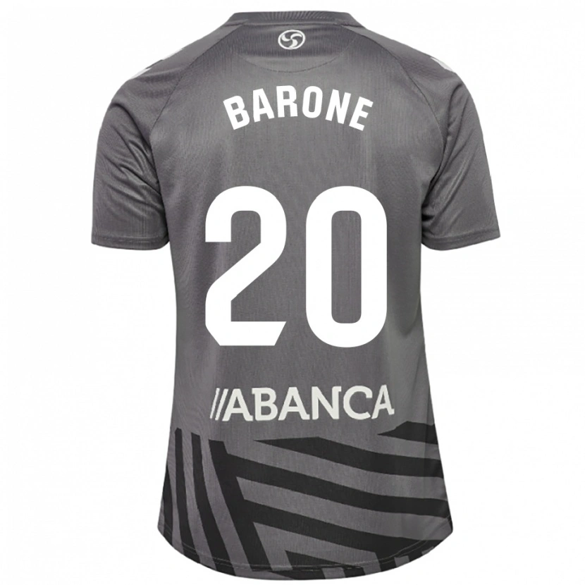 Danxen Women Caio Barone #20 Dark Gray Black Goalkeeper Jersey 2025/26 T-Shirt