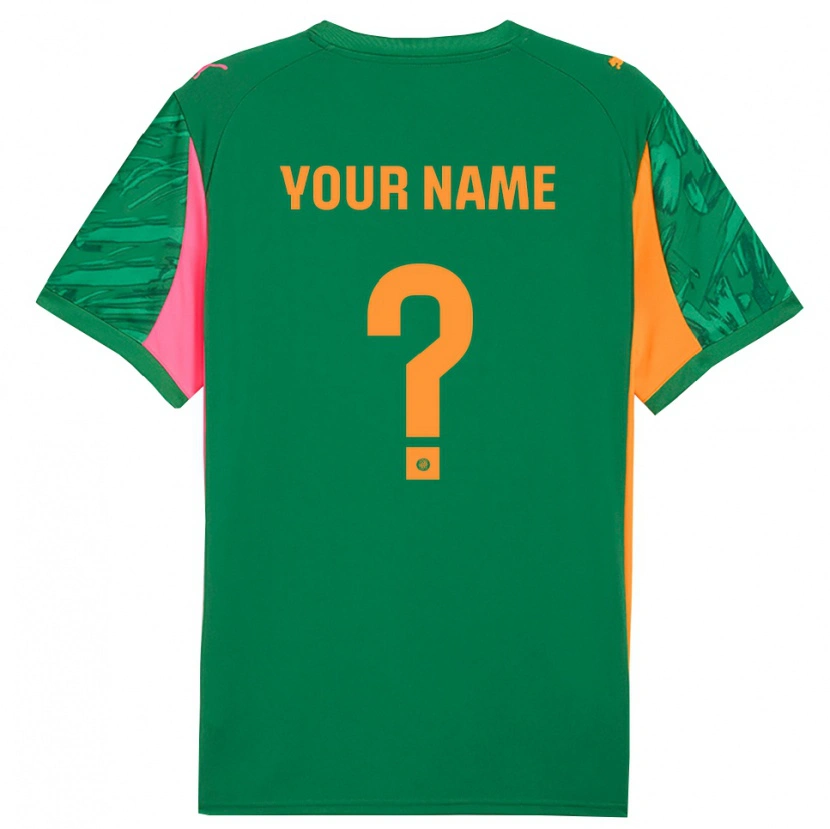 Danxen Women Girona Green Orange Goalkeeper Jersey 2025/26 T-Shirt