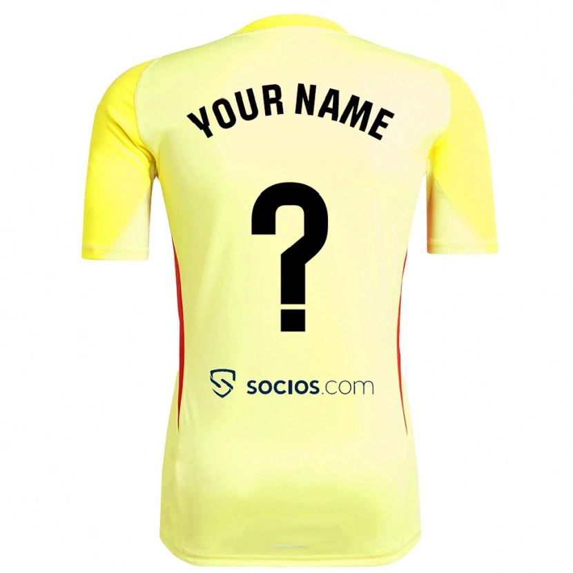 Danxen Women Sevilla FC Yellow Red Black Goalkeeper Jersey 2025/26 T-Shirt