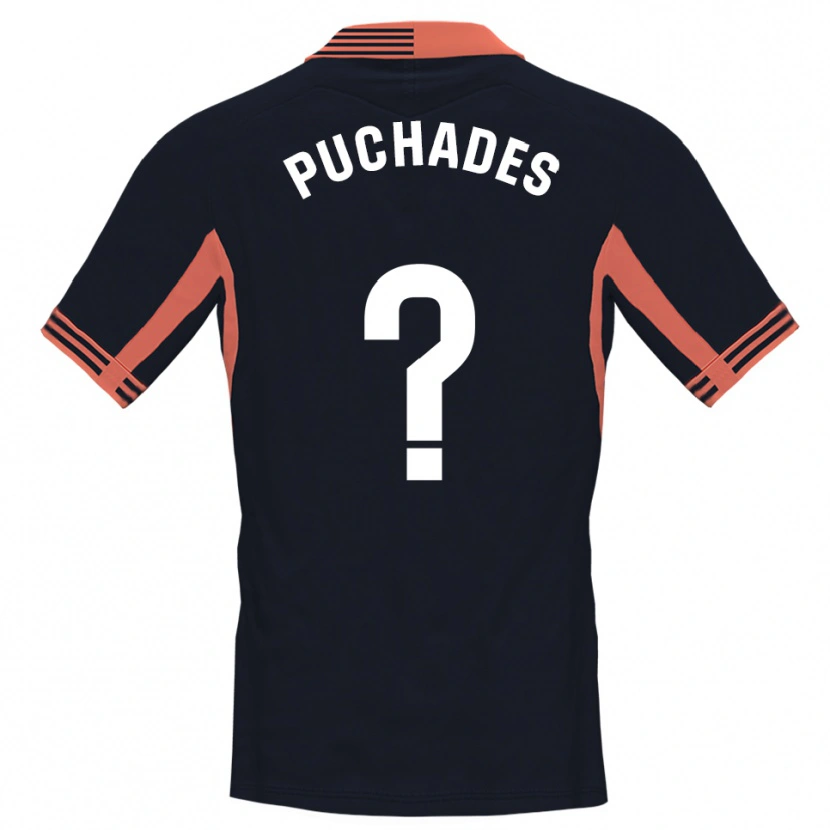 Danxen Women Fran Puchades #0 Black White Orange Goalkeeper Jersey 2025/26 T-Shirt