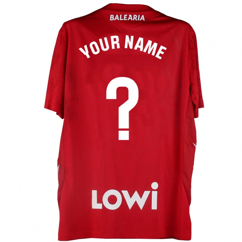 Danxen Women Levante UD Red White Goalkeeper Jersey 2025/26 T-Shirt