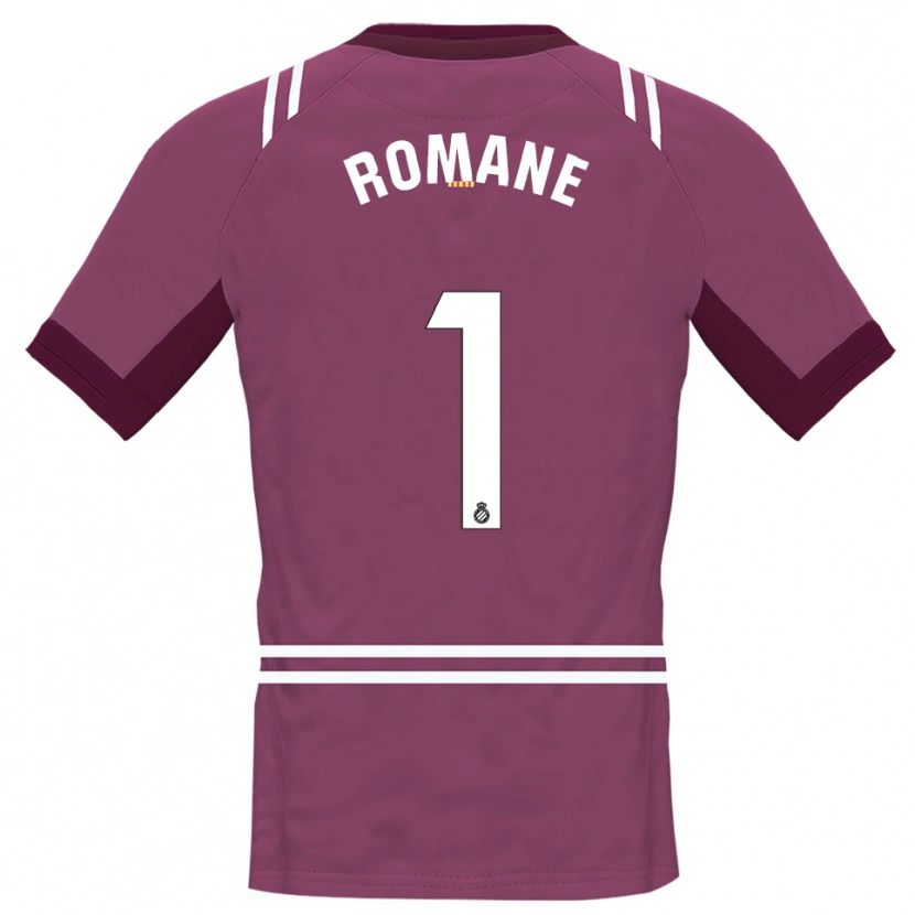 Danxen Women Romane Salvador #1 Burgundy White Goalkeeper Jersey 2025/26 T-Shirt