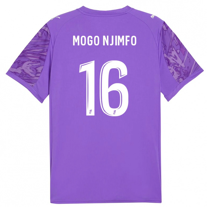 Danxen Women Arthur Mogo Njimfo #16 Lilac White Goalkeeper Jersey 2025/26 T-Shirt