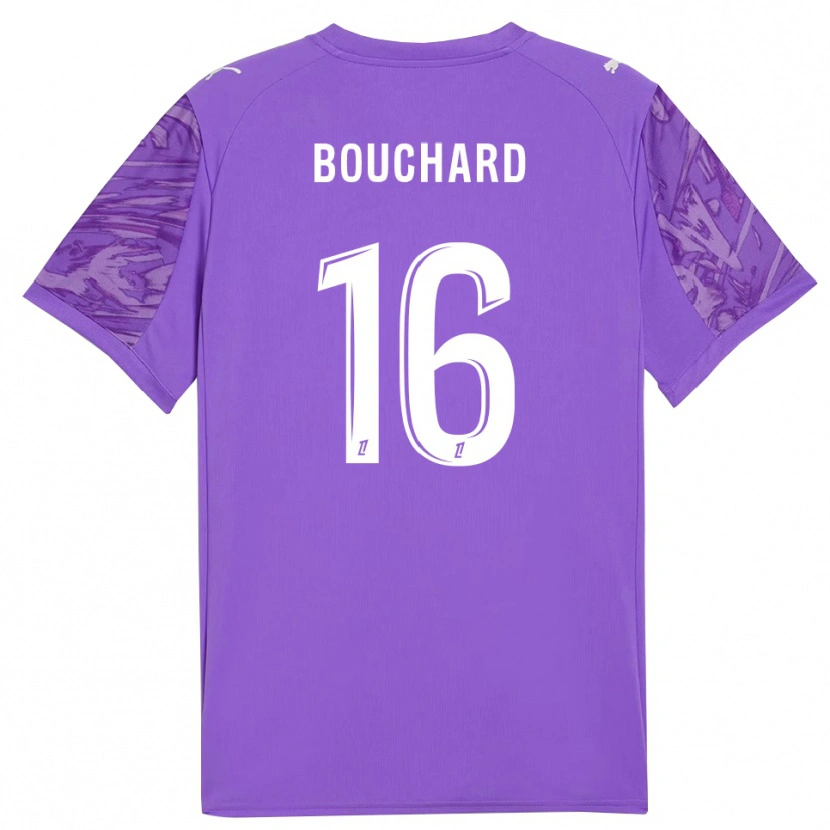 Danxen Women Ambre Bouchard #16 Lilac White Goalkeeper Jersey 2025/26 T-Shirt