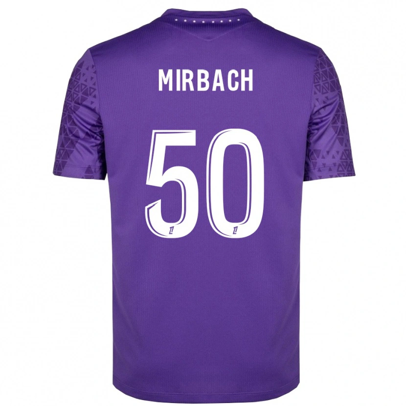 Danxen Women Alexis Mirbach #50 Purple White Goalkeeper Jersey 2025/26 T-Shirt