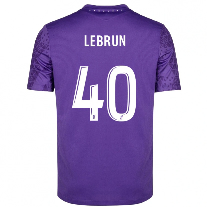 Danxen Women Lisa Lebrun #40 Purple White Goalkeeper Jersey 2025/26 T-Shirt