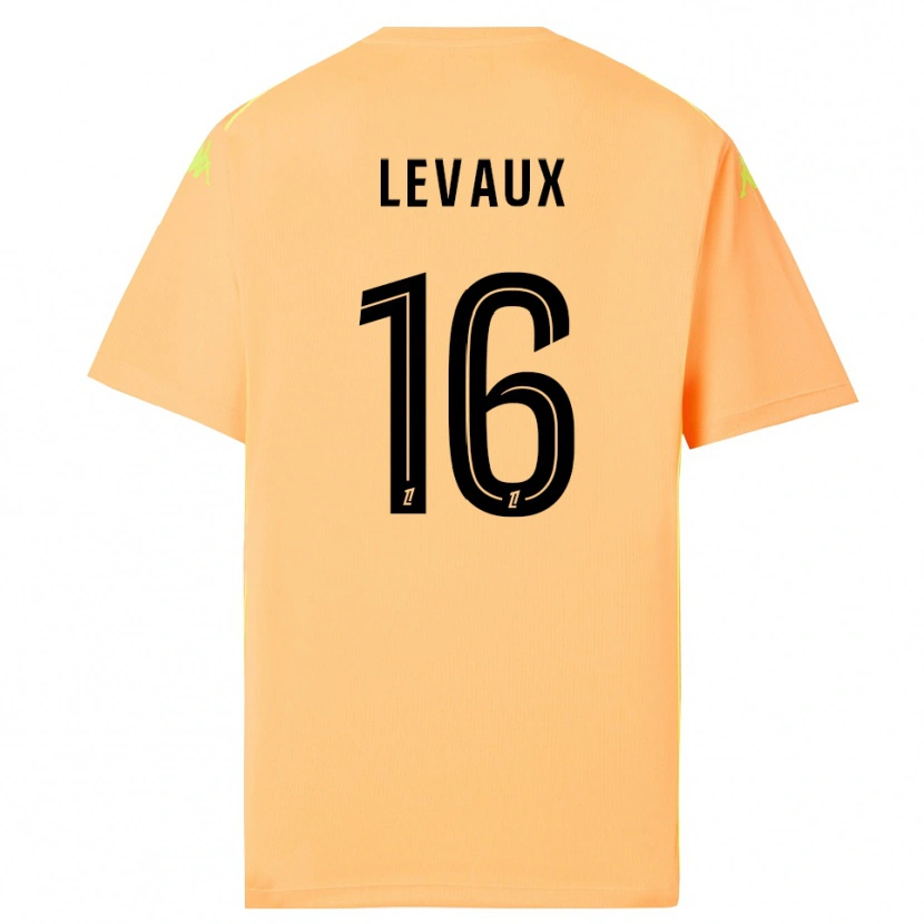 Danxen Women Lana Levaux #16 Light Orange Black Goalkeeper Jersey 2025/26 T-Shirt