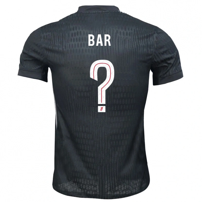 Danxen Women Arthur Bar #0 Dark Gray Black Goalkeeper Jersey 2025/26 T-Shirt
