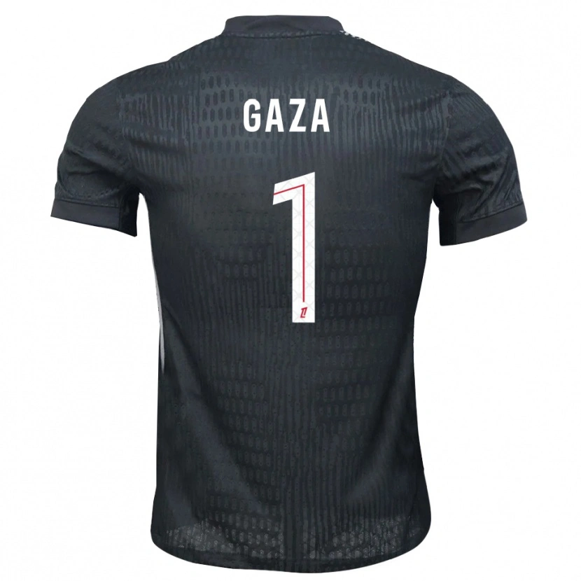 Danxen Women Johnny Gaza #1 Dark Gray Black Goalkeeper Jersey 2025/26 T-Shirt
