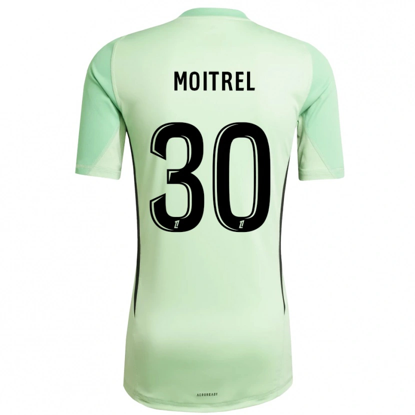 Danxen Women Pauline Moitrel #30 Light Green Black Goalkeeper Jersey 2025/26 T-Shirt