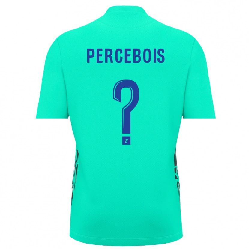 Danxen Women Marie Percebois #0 Aquamarine Blue Goalkeeper Jersey 2025/26 T-Shirt