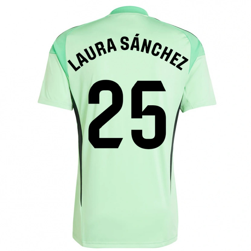 Danxen Women Laura Sánchez Comuñas #25 Light Orange Black Goalkeeper Jersey 2025/26 T-Shirt