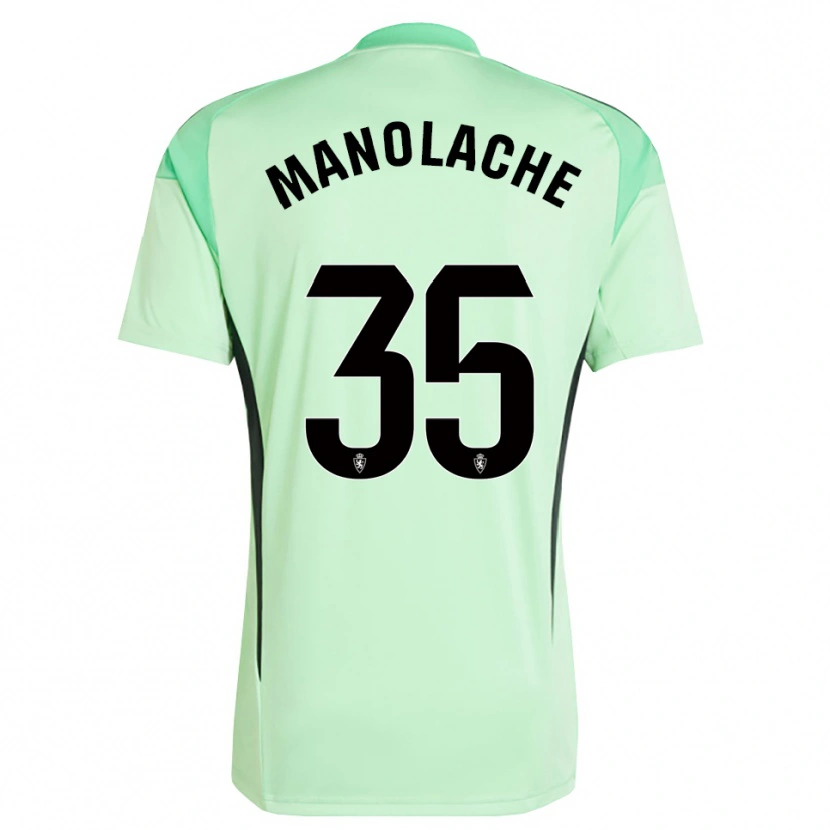 Danxen Women Marcos Manolache #35 Medium Spring Green Goalkeeper Jersey 2025/26 T-Shirt