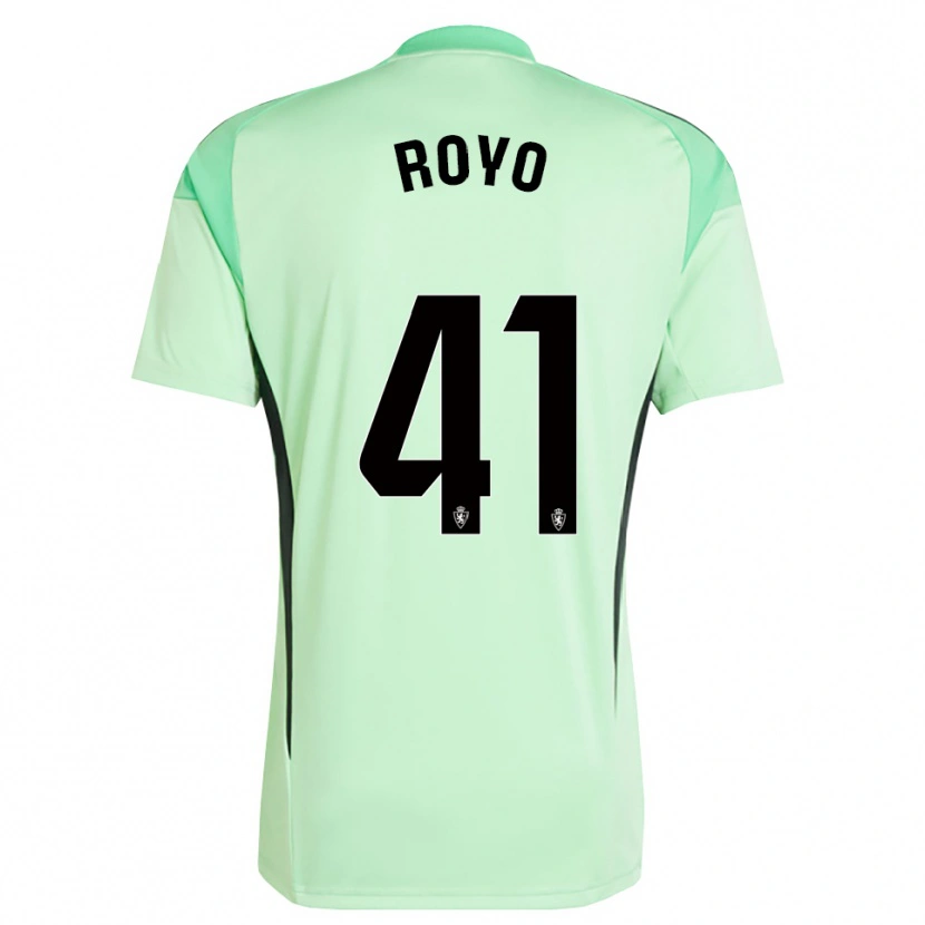 Danxen Women Eduardo Royo #41 Medium Spring Green Goalkeeper Jersey 2025/26 T-Shirt