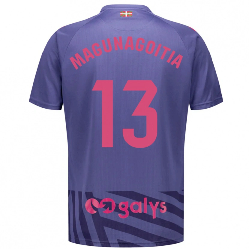 Danxen Women Jonmi Magunagoitia #13 Blue Grey Purple Goalkeeper Jersey 2025/26 T-Shirt