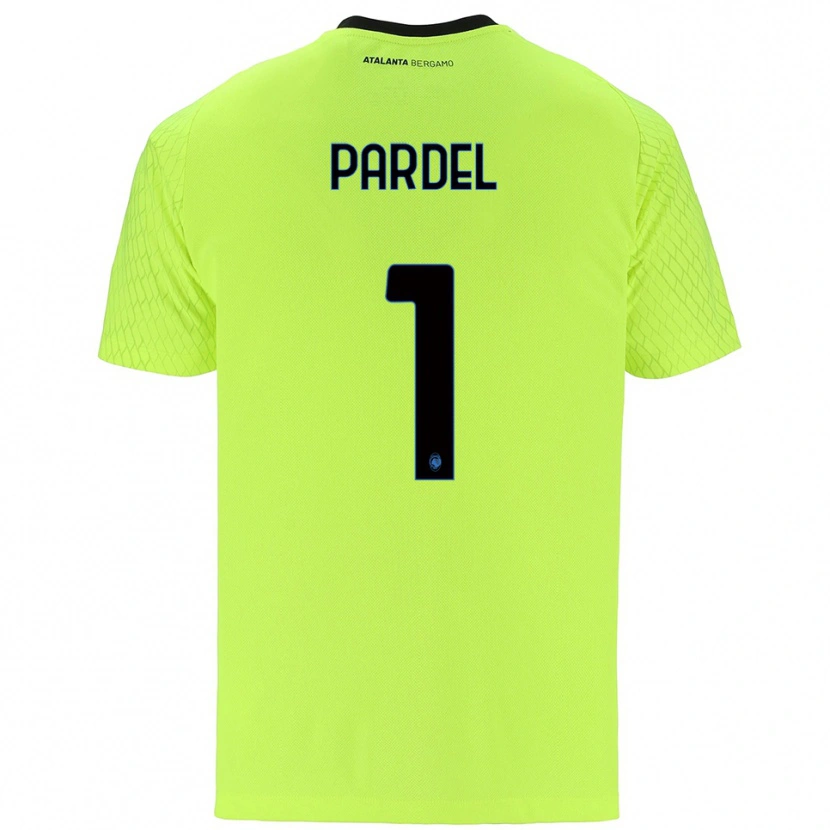 Danxen Women Piotr Pardel #1 Yellow Green Red Goalkeeper Jersey 2025/26 T-Shirt