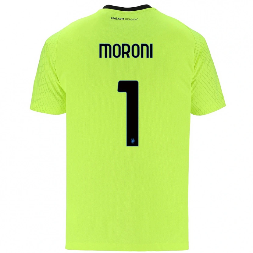 Danxen Women Tommaso Moroni #1 Yellow Green Red Goalkeeper Jersey 2025/26 T-Shirt
