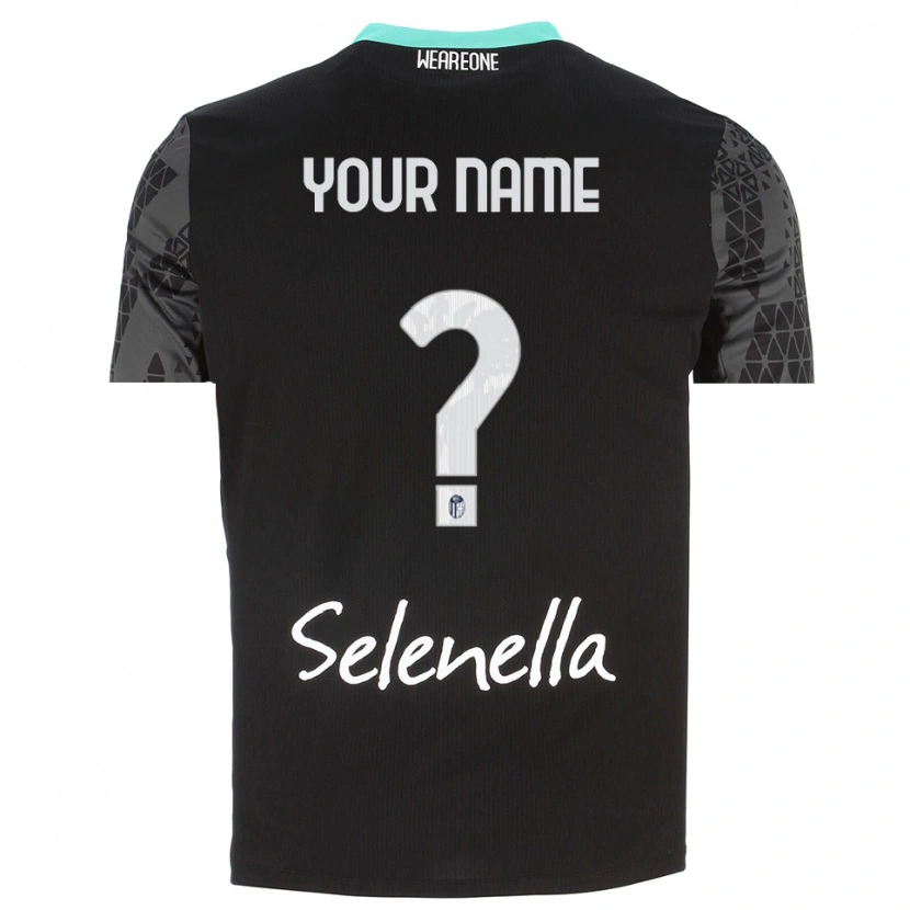 Danxen Women Bologna FC 1909 Gray Black White Goalkeeper Jersey 2025/26 T-Shirt