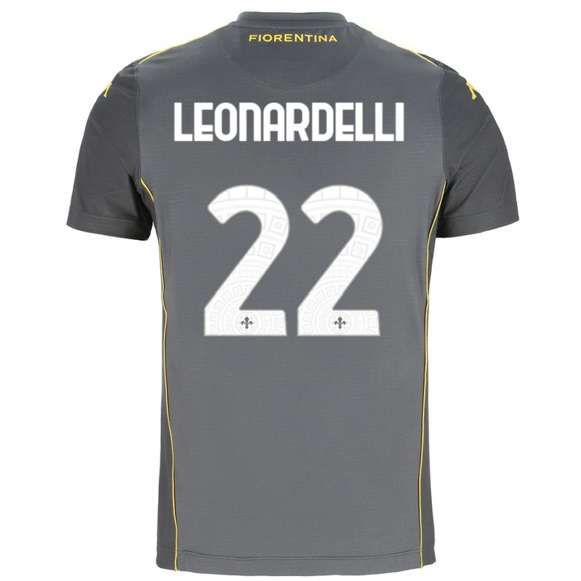 Danxen Women Pietro Leonardelli #22 Dark Gray Yellow Goalkeeper Jersey 2025/26 T-Shirt