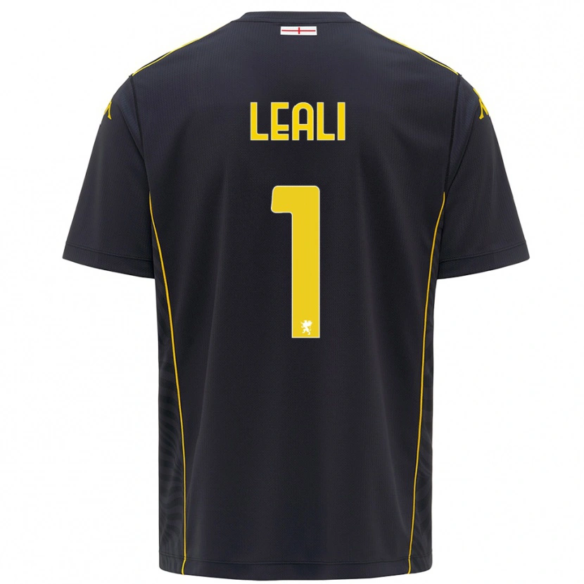 Danxen Women Nicola Leali #1 Black Yellow Goalkeeper Jersey 2025/26 T-Shirt