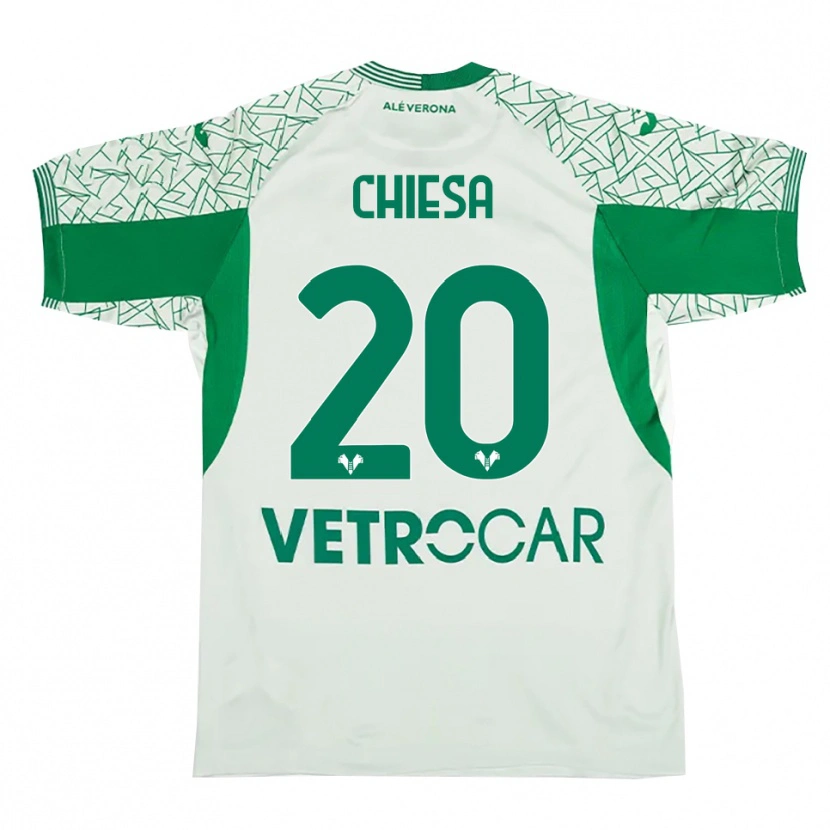 Danxen Women Mattia Chiesa #20 Green Red Goalkeeper Jersey 2025/26 T-Shirt