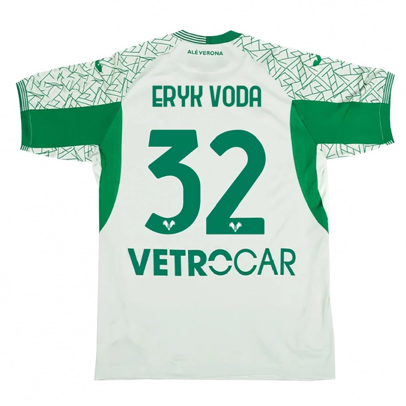 Danxen Women Eryk Vodă #32 Green Red Goalkeeper Jersey 2025/26 T-Shirt