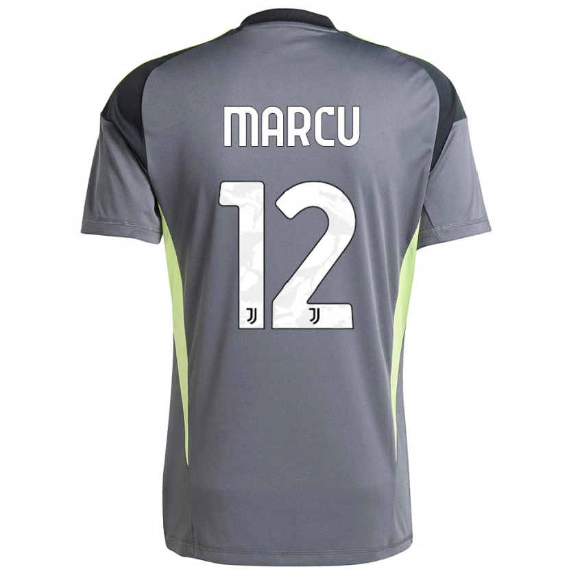 Danxen Women Alessio Marcu #12 Dark Gray White Goalkeeper Jersey 2025/26 T-Shirt