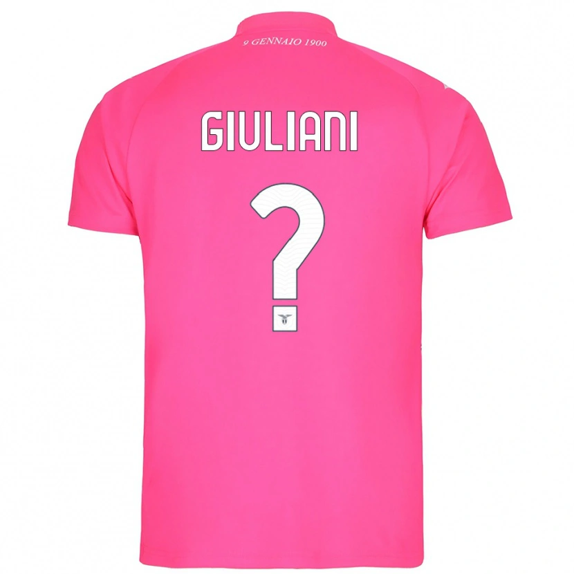 Danxen Women Alessio Giuliani #0 Deep Pink Goalkeeper Jersey 2025/26 T-Shirt