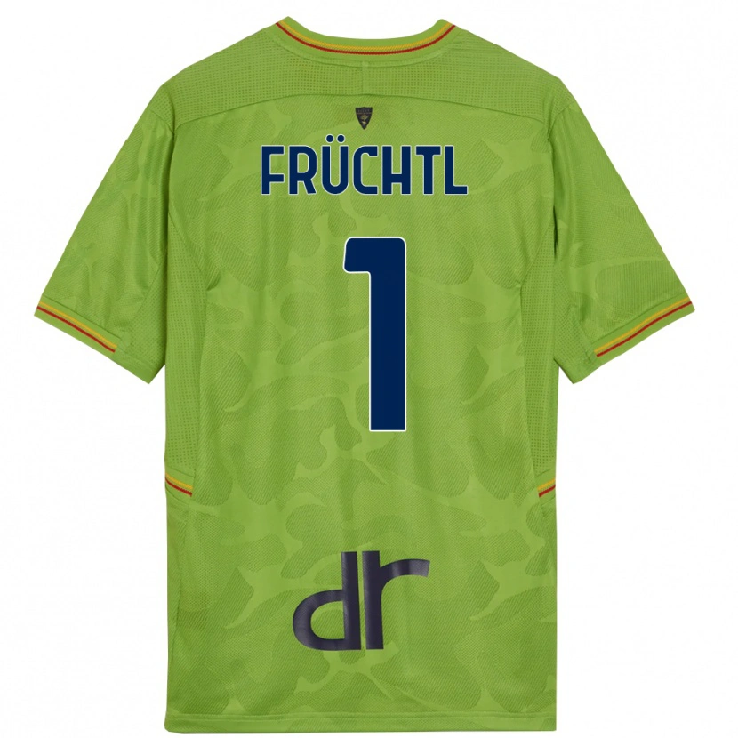 Danxen Women Christian Früchtl #1 Forest Green Black Goalkeeper Jersey 2025/26 T-Shirt
