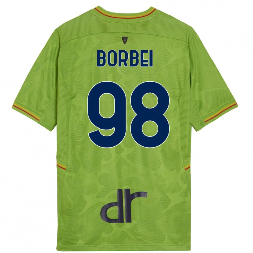 Danxen Women Alexandru Borbei #98 Forest Green Black Goalkeeper Jersey 2025/26 T-Shirt