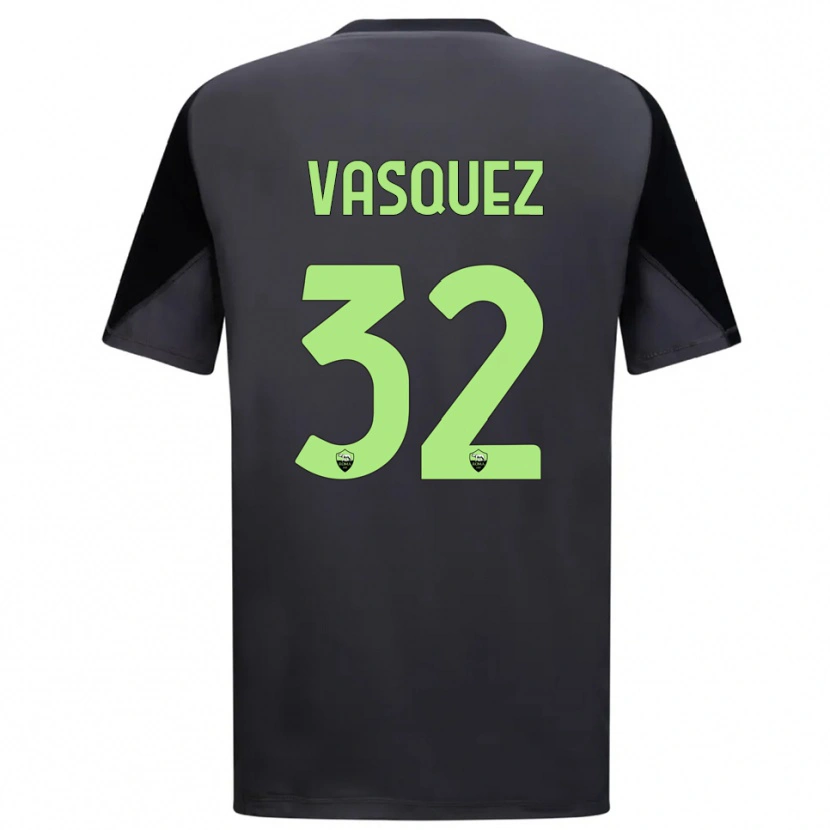 Danxen Women Devis Vásquez #32 Black Light Green Goalkeeper Jersey 2025/26 T-Shirt