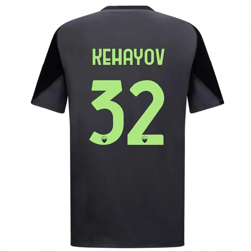 Danxen Women Atanas Kehayov #32 Black Light Green Goalkeeper Jersey 2025/26 T-Shirt