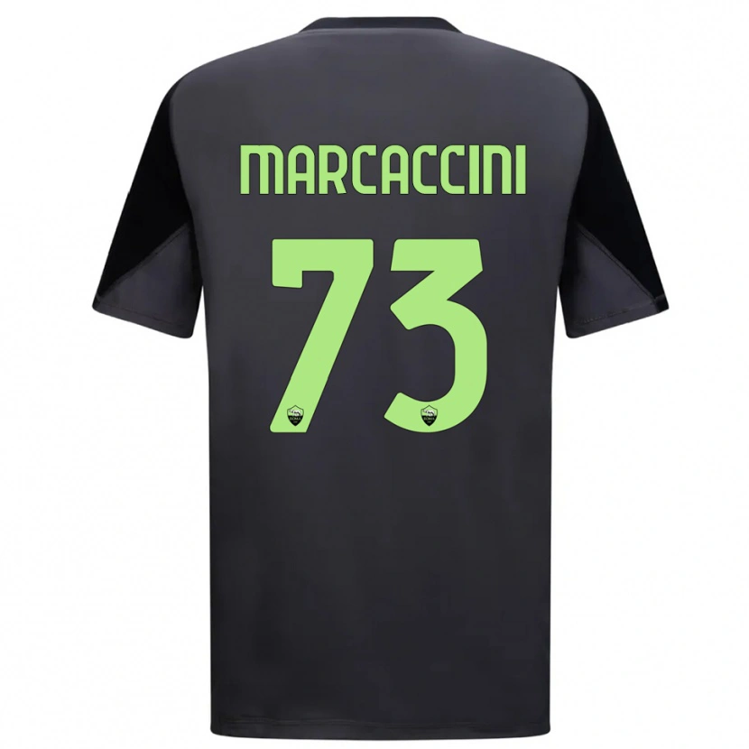 Danxen Women Alessio Marcaccini #73 Black Light Green Goalkeeper Jersey 2025/26 T-Shirt