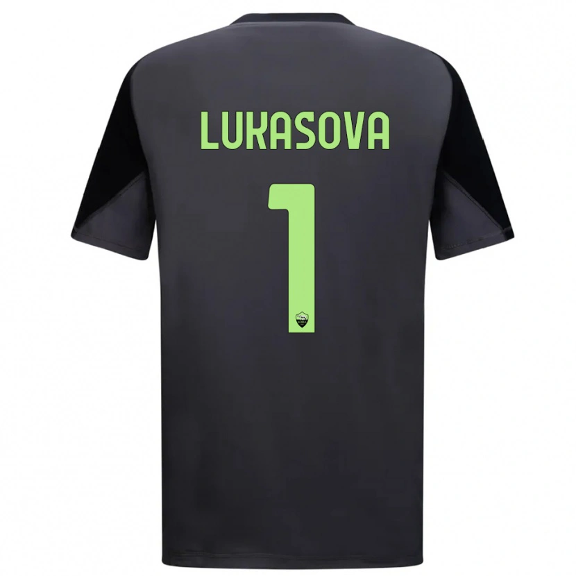 Danxen Women Olivie Lukášová #1 Black Light Green Goalkeeper Jersey 2025/26 T-Shirt