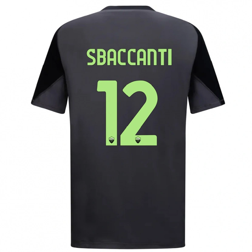 Danxen Women Christian Sbaccanti #12 Black Light Green Goalkeeper Jersey 2025/26 T-Shirt