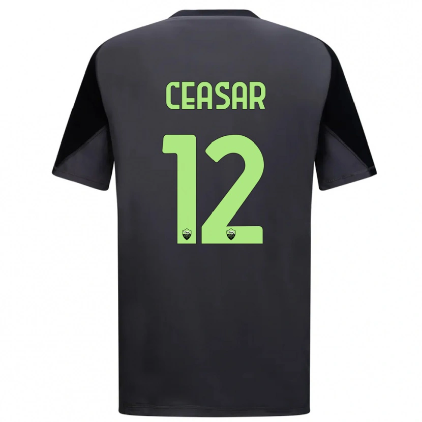 Danxen Women Camelia Ceasar #12 Black Light Green Goalkeeper Jersey 2025/26 T-Shirt