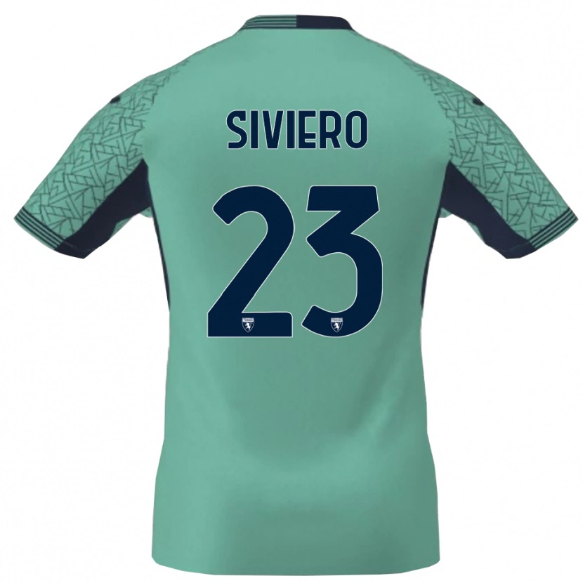 Danxen Women Lapo Siviero #23 Blue Lagoon Goalkeeper Jersey 2025/26 T-Shirt