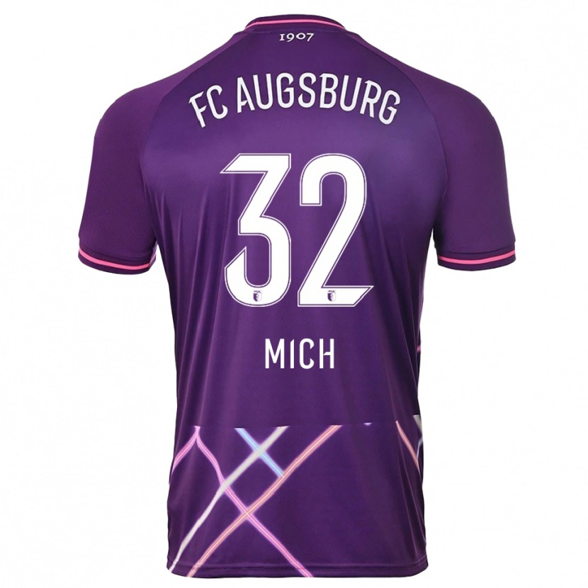 Danxen Women Fabian Mich #32 Purple Pink Goalkeeper Jersey 2025/26 T-Shirt
