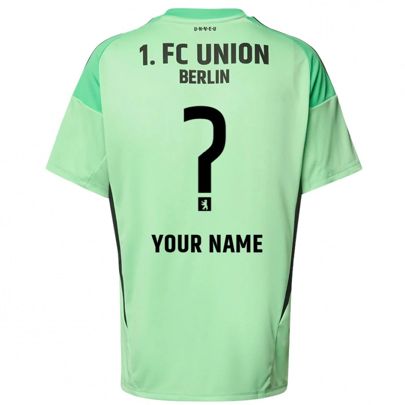 Danxen Women 1. FC Union Berlin Light Green Black Goalkeeper Jersey 2025/26 T-Shirt