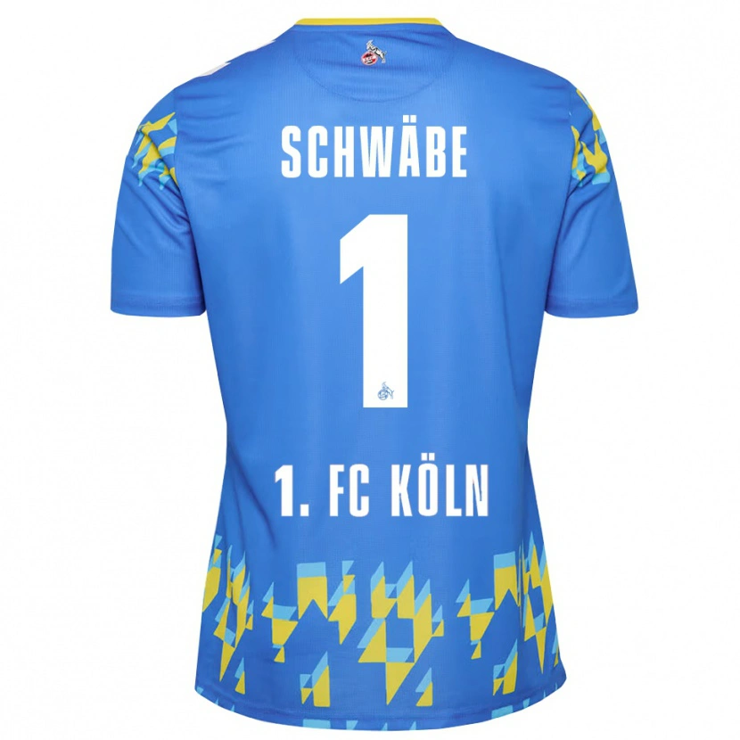 Danxen Women Marvin Schwäbe #1 Cornflower Blue Goalkeeper Jersey 2025/26 T-Shirt